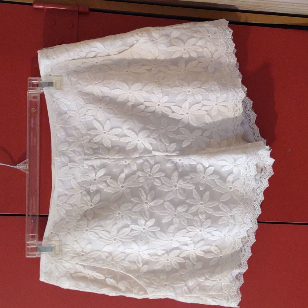 Ivory shorts